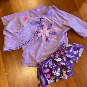 (50% off bundles!) girls swim set